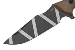 ANV Knives M311 SPELTER DLC Camo Elmax, Coyote Micarta Handle, Black Kydex Sheath, Cuchillo De Supervivencia -Navaja Tienda ANVM311 009 03 anv