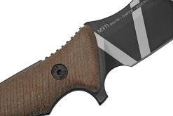 ANV Knives M311 SPELTER DLC Camo Elmax, Coyote Micarta Handle, Black Kydex Sheath, Cuchillo De Supervivencia -Navaja Tienda ANVM311 009 05 anv