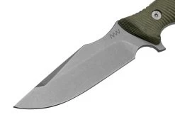 ANV Knives M311 SPELTER Stonewashed Sleipner, Olive Handle, Black Kydex Sheath, Cuchillo De Supervivencia -Navaja Tienda ANVM311 034 03 anv