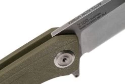 ANV Z100 Sleipner, Linerlock, G10, Olive, ANVZ100-013 Navaja -Navaja Tienda ANVZ100 013 06 anv knives