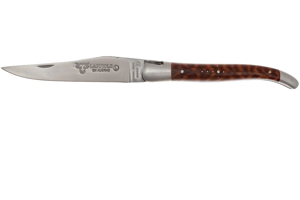 Laguiole En Aubrac HP 12cm Snakewood Limado A Mano L0212AMH-FSI1 1 Laguiole En Aubrac HP 12cm Snakewood Limado A Mano L0212AMH-FSI1