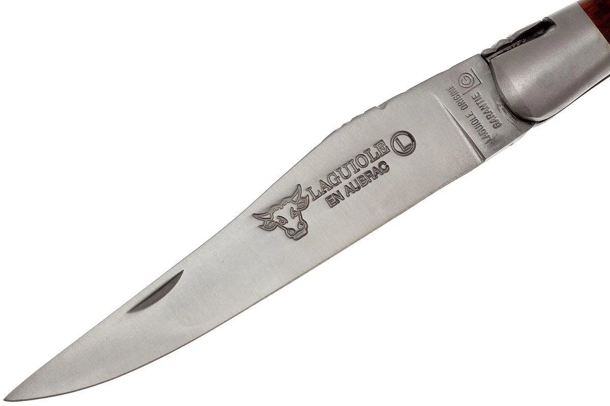 Laguiole En Aubrac HP 12cm Snakewood Limado A Mano L0212AMH-FSI1 2 Laguiole En Aubrac HP 12cm Snakewood Limado A Mano L0212AMH-FSI1 - Imagen 2