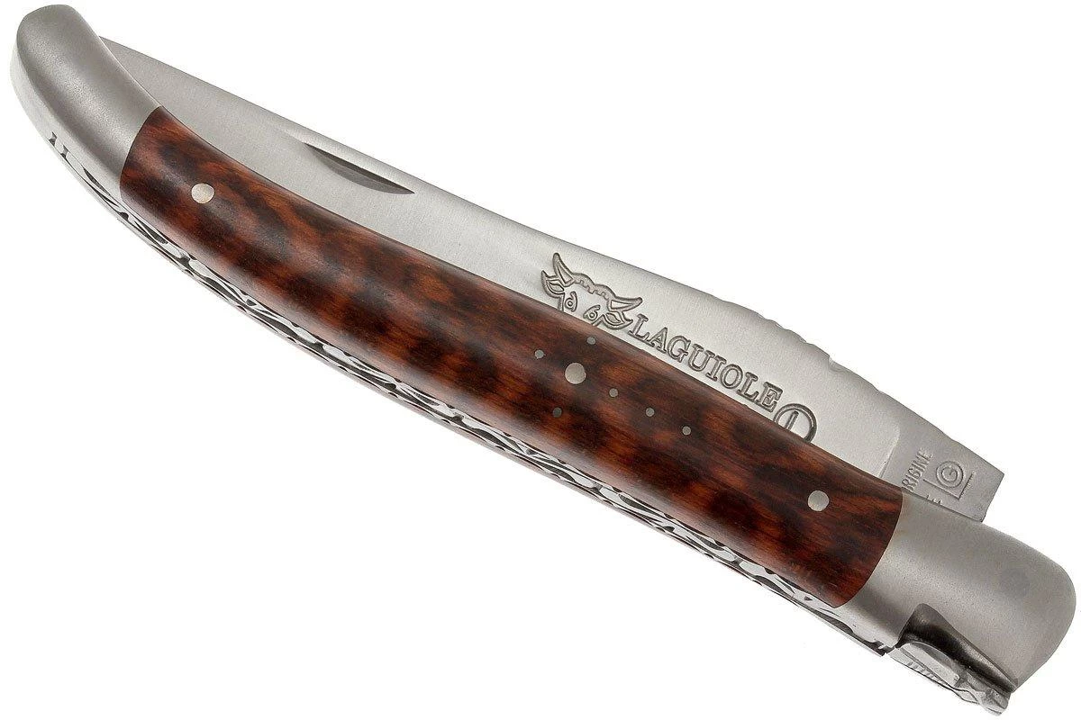 Laguiole En Aubrac HP 12cm Snakewood Limado A Mano L0212AMH-FSI1 3 Laguiole En Aubrac HP 12cm Snakewood Limado A Mano L0212AMH-FSI1 - Imagen 3