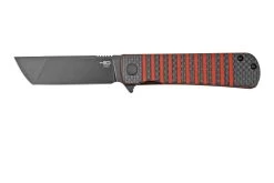 Bestech Titan BL04C Black/Red Carbon Fiber, Navaja