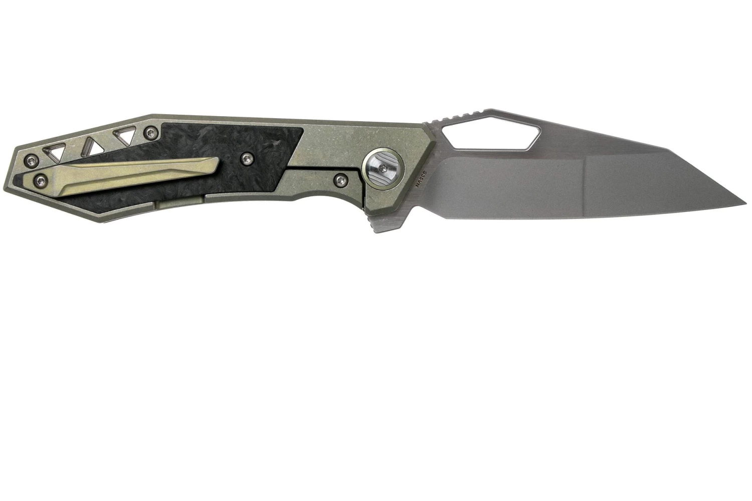 Bestech Fractal 1907B Light Green Navaja 2 Bestech Fractal 1907B Light Green Navaja - Imagen 2