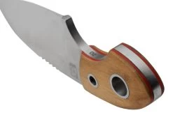Böker Plus Gnome, D2 02BO322 Olive Wood, Cuchillo De Cuello -Navaja Tienda BO02BO322 04 boker