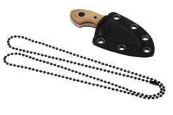 Böker Plus Gnome, D2 02BO322 Olive Wood, Cuchillo De Cuello -Navaja Tienda BO02BO322 06 boker