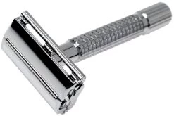 Böker Safety Razor Butterfly Chrome 04BO214 Maquinilla De Afeitar Clásica, Cromada