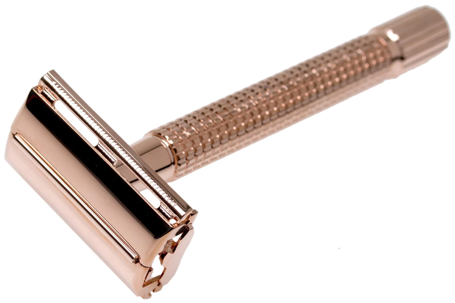 Böker Safety Razor Butterfly L Rose Gold 04BO218 Maquinilla De Afeitar Clásica, Oro Rosa 1 Böker Safety Razor Butterfly L Rose Gold 04BO218 Maquinilla De Afeitar Clásica, Oro Rosa