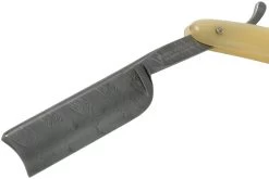 Böker Manufaktur Damascus Horn Navaja De Afeitar 140623DAM -Navaja Tienda BO140623DAM 03 boker