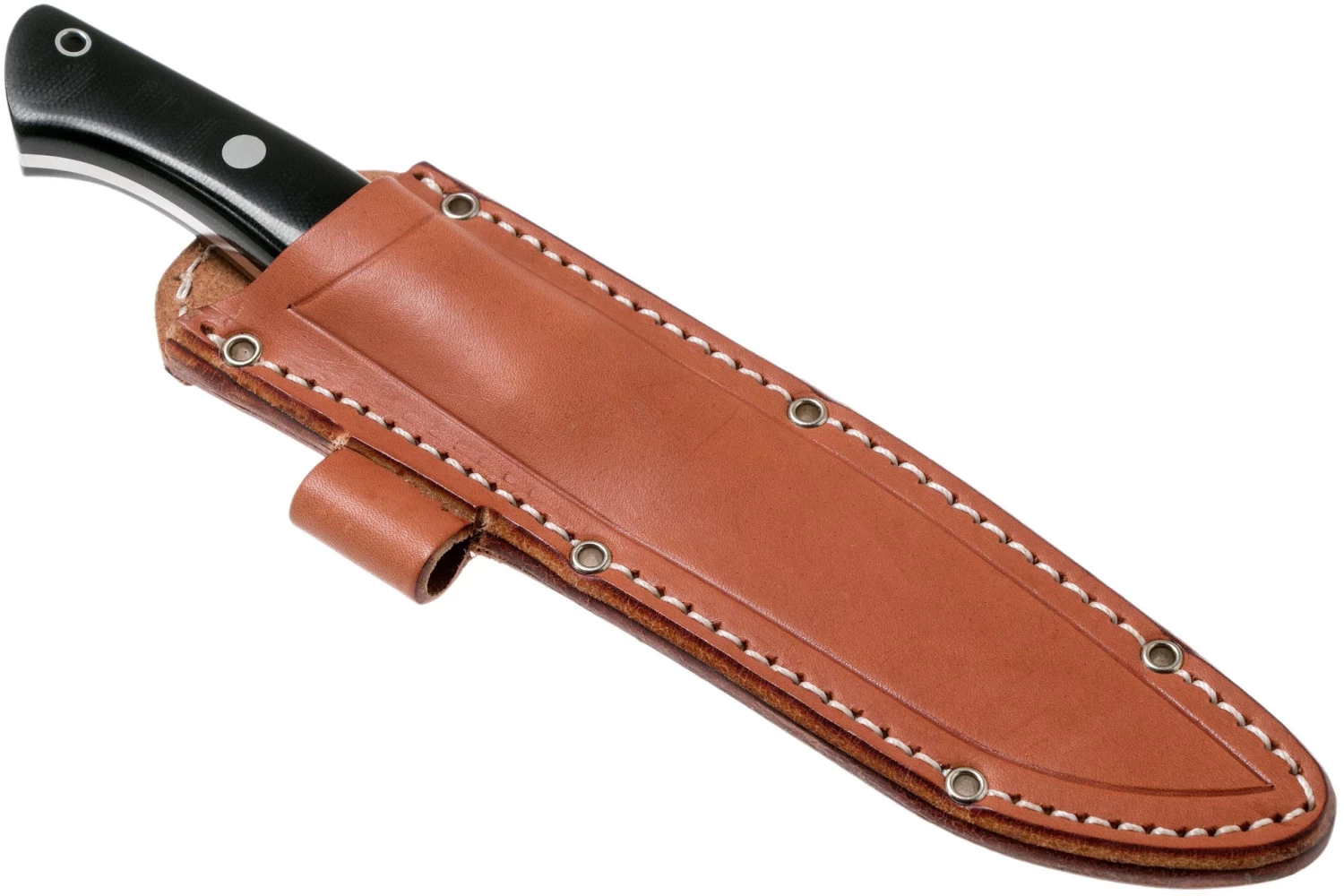 Bark River Aurora II CPM 3V, Black Canvas Micarta Cuchillo Bushcraft 7 Bark River Aurora II CPM 3V, Black Canvas Micarta Cuchillo Bushcraft - Imagen 7