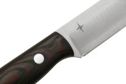 Bark River Aurora II CPM 3V Red & Black SureTouch G10, Cuchillo De Bushcraft -Navaja Tienda BRK06 255RBST 05 barkriver