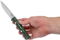 Bark River Gunny Hunter A2, Forest Green Elder Burl -Navaja Tienda BRK07 012FGEB 07 bark river