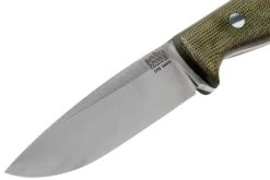 Bark River Gunny Hunter CPM S45VN, Green Canvas Micarta Cuchillo De Caza -Navaja Tienda BRK07 084GCM 03 bark river knives