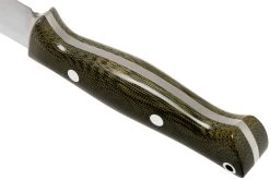 Bark River Gunny Hunter CPM S45VN, Green Canvas Micarta Cuchillo De Caza -Navaja Tienda BRK07 084GCM 04 bark river knives