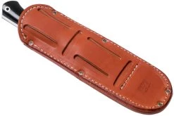 Bark River Bravo 1 CPM 3V, Black Canvas Micarta, Funda Marrón -Navaja Tienda BRK07 114BRKC 08 bark river knives v202105