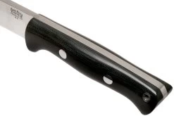 Bark River Bravo 1.2 A2 Black Canvas Micarta Rampless Cuchillo De Exterior -Navaja Tienda BRK07 115BCMR 05 bark river knives