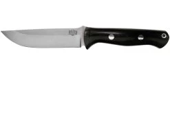 Bark River Bravo 1.2 A2 Black Canvas Micarta Cuchillo De Exterior