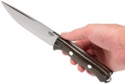 Bark River Bravo Vortex A2 Jimped, Green Canvas Micarta, Funda Marrón 13 Bark River Bravo Vortex A2 Jimped, Green Canvas Micarta, Funda Marrón -Navaja Tienda BRK07 117FMGRC JI 06 bark river brk07 117fmgrc ji 06