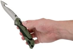 Buck Folding Pursuit Guthook Large 660GRG Cuchillo De Caza -Navaja Tienda BUCK660GRG 08 buck