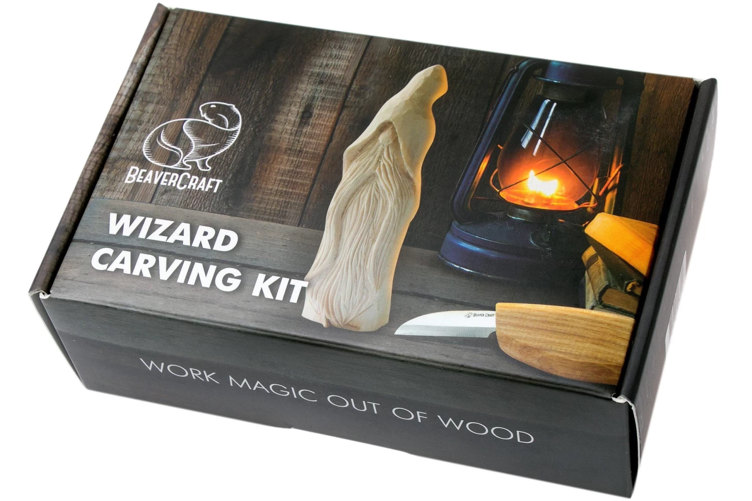 BeaverCraft Wizard Carving Hobby Kit DIY03 Set De Tallado De Madera 2 BeaverCraft Wizard Carving Hobby Kit DIY03 Set De Tallado De Madera - Imagen 2