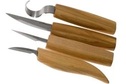BeaverCraft Set De 4 Cuchillos S09, Set De Tallado De Madera