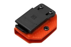 Clip And Carry Kydex Sheath Victorinox Spirit, Carbon Fiber Orange VSPIRIT-CF-ORNG Funda De Cinturón -Navaja Tienda CAVSPIRIT CF ORNG 03 clipandcarry