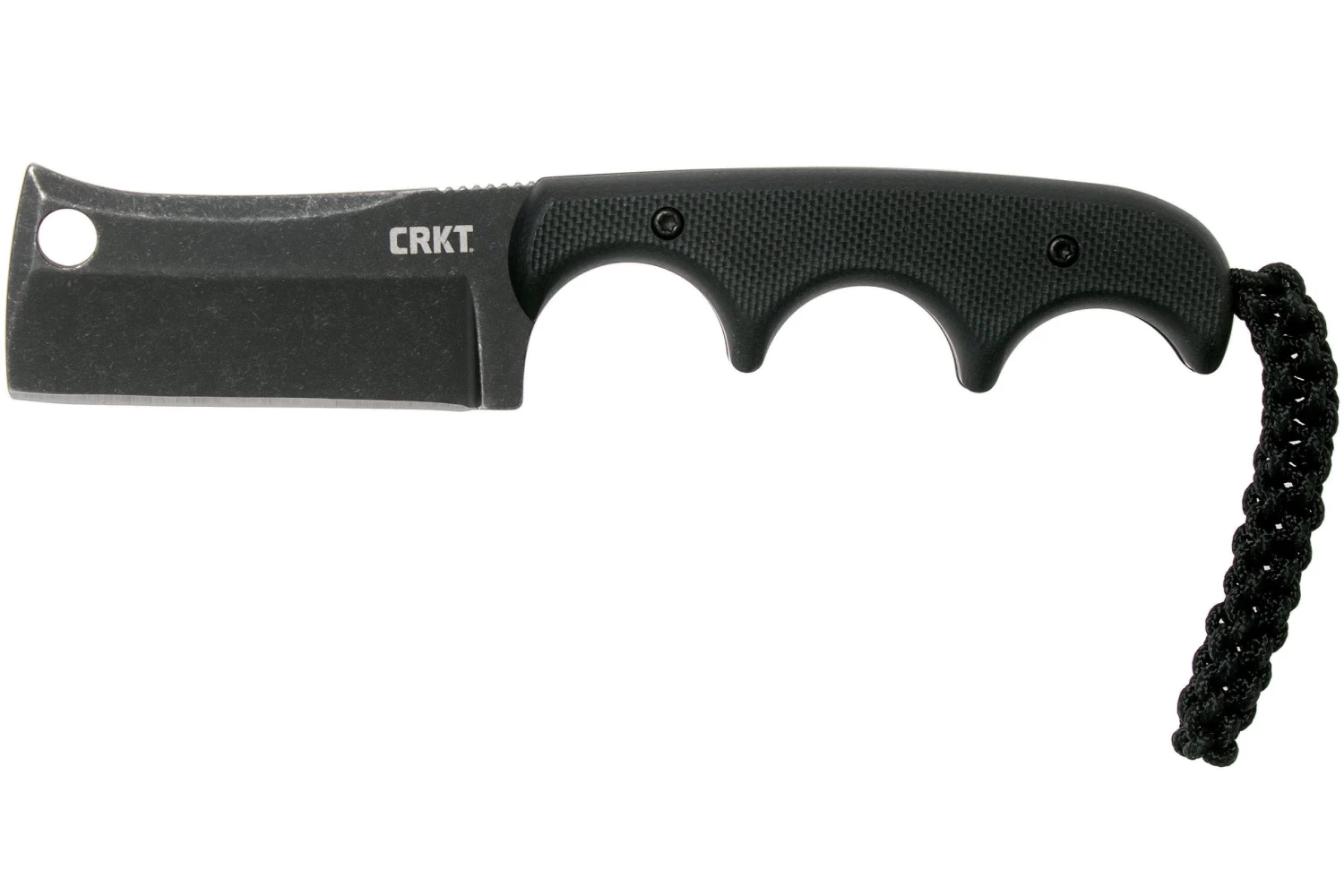 CRKT Minimalist Cleaver Blackout 2383K Cuchillo De Cuello, Alan Folts Design 1 CRKT Minimalist Cleaver Blackout 2383K Cuchillo De Cuello, Alan Folts Design
