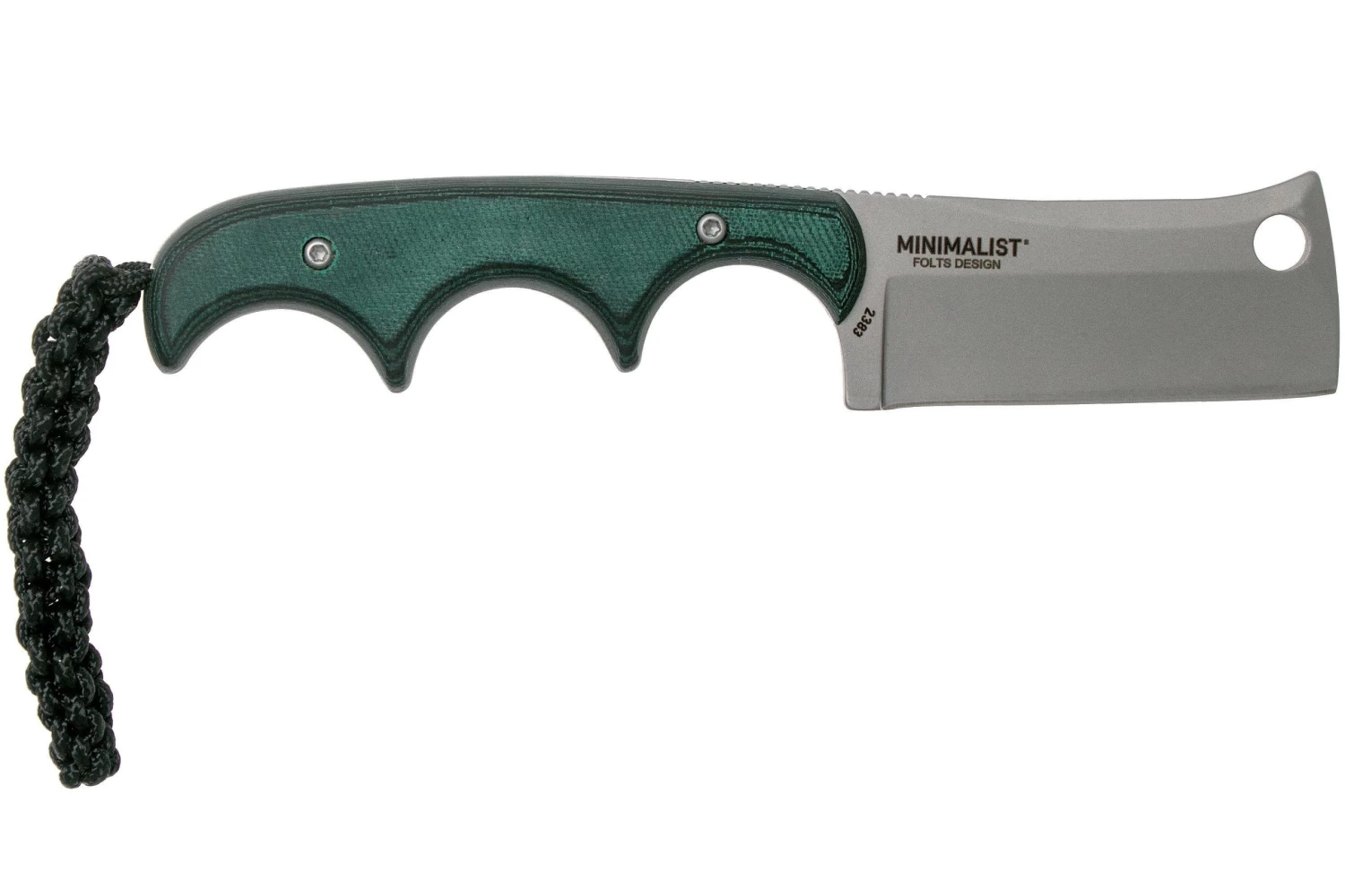 CRKT Minimalist Cleaver 2383 Cuchillo De Cuello, Alan Folts Design 2 CRKT Minimalist Cleaver 2383 Cuchillo De Cuello, Alan Folts Design - Imagen 2