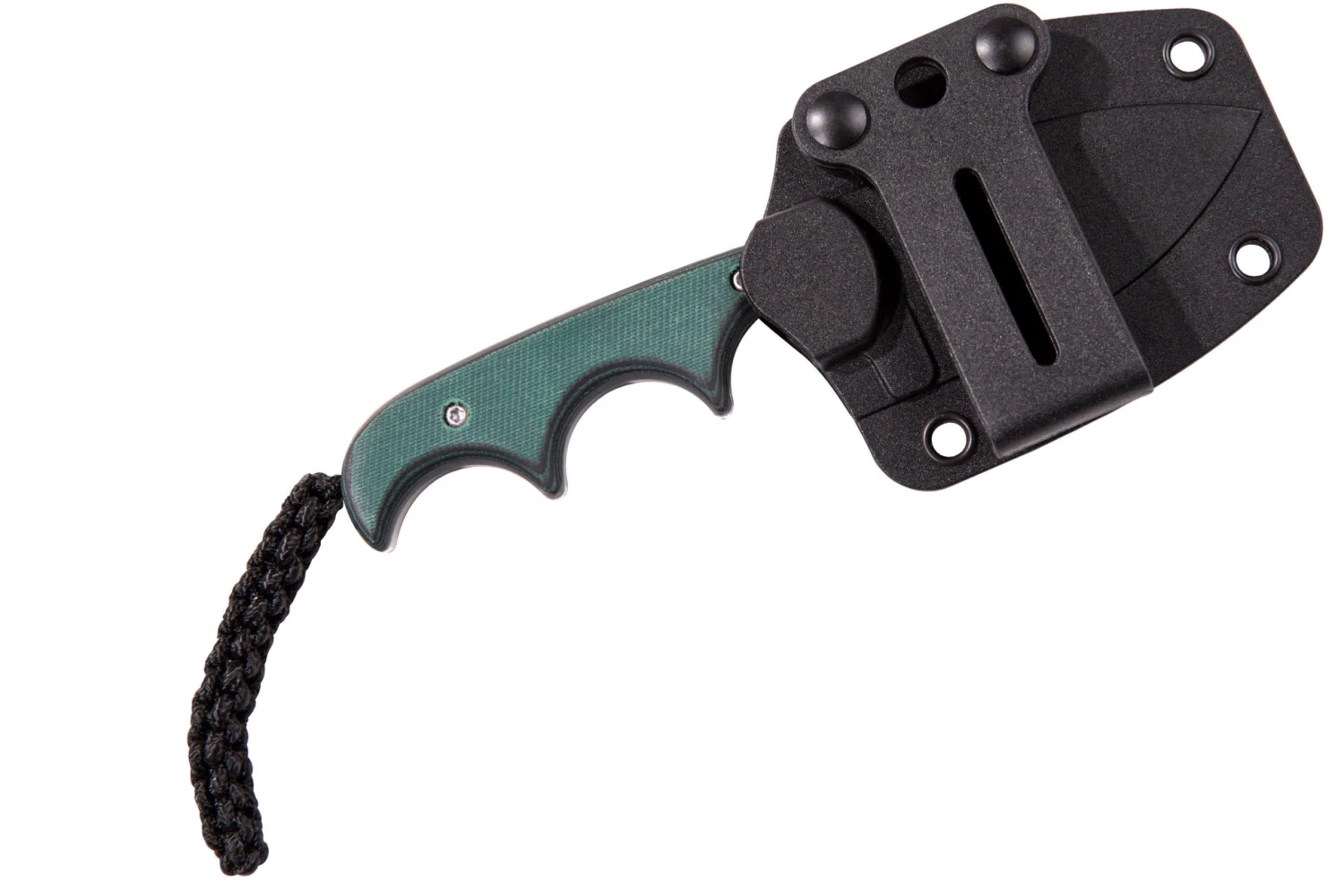 CRKT Minimalist Spear Point, Green Black, Cuchillo De Cuello, Diseño Alan Folts 5 CRKT Minimalist Spear Point, Green Black, Cuchillo De Cuello, Diseño Alan Folts - Imagen 5