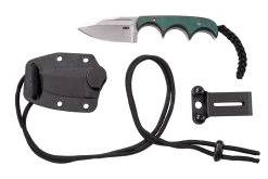 CRKT Minimalist Spear Point, Green Black, Cuchillo De Cuello, Diseño Alan Folts 13 CRKT Minimalist Spear Point, Green Black, Cuchillo De Cuello, Diseño Alan Folts -Navaja Tienda CK 2396 07 crkt