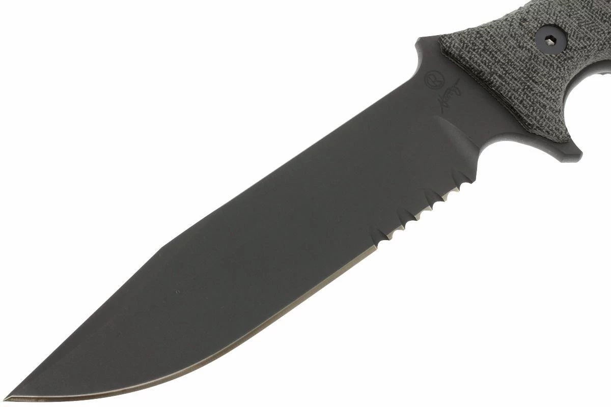Chris Reeve Pacific Black PAC-1001 Cuchillo De Supervivencia, Dentado 2 Chris Reeve Pacific Black PAC-1001 Cuchillo De Supervivencia, Dentado - Imagen 2