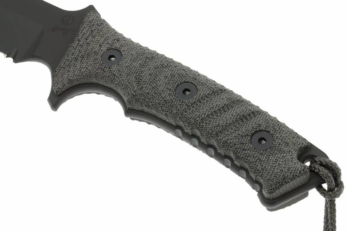 Chris Reeve Pacific Black PAC-1001 Cuchillo De Supervivencia, Dentado 3 Chris Reeve Pacific Black PAC-1001 Cuchillo De Supervivencia, Dentado - Imagen 3