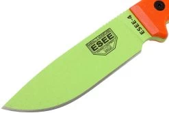 ESEE Model 4 Venom Green 4PM-VG Cuchillo De Supervivencia Con Funda + Clip De Cinturón -Navaja Tienda EE ESEE 4P VG 03 esee knives ee esee 4p vg 03