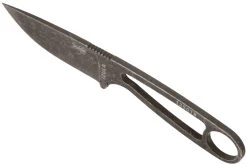 ESEE Izula Black Oxide IZULA-BBO Cuchillo De Cuello Con Funda Negra + Clip De Cinturón -Navaja Tienda EE IZULA BBO 04 esee knives