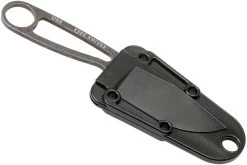 ESEE Izula Black Oxide IZULA-BBO Cuchillo De Cuello Con Funda Negra + Clip De Cinturón -Navaja Tienda EE IZULA BBO 05 esee knives