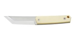 Brisa Kwaiken 90, M390 Scandi Tanto, Ivory Micarta, Cuchillo Fijo