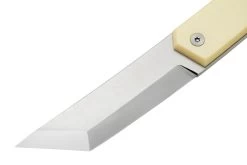 Brisa Kwaiken 90, M390 Scandi Tanto, Ivory Micarta, Cuchillo Fijo -Navaja Tienda ENZ 332 03 brisa