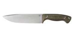Fox Knives FX-140XL MI Green Canvas Micarta Knivesandtools Exclusive Cuchillo Fijo, Diseño De Markus Reichart