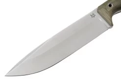 Fox Knives FX-140XL MI Green Canvas Micarta Knivesandtools Exclusive Cuchillo Fijo, Diseño De Markus Reichart -Navaja Tienda FOFX 140XLMI 03 fox