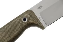 Fox Knives FX-140XL MI Green Canvas Micarta Knivesandtools Exclusive Cuchillo Fijo, Diseño De Markus Reichart -Navaja Tienda FOFX 140XLMI 05 fox