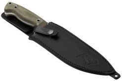 Fox Knives FX-140XL MI Green Canvas Micarta Knivesandtools Exclusive Cuchillo Fijo, Diseño De Markus Reichart -Navaja Tienda FOFX 140XLMI 06 fox