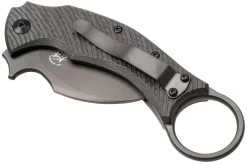 Fox Knives Black Bird FX-591TICB Cuchillo Karambit, Diseño Bastinelli -Navaja Tienda FOFX 591TICB 04 foxknives