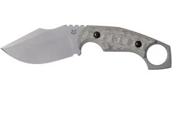 Fox Knives Monkey Thumper FX-633MOD OD Green Canvas Micarta Cuchillo Fijo, Ken Vehikite Design