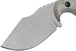 Fox Knives Monkey Thumper FX-633MOD OD Green Canvas Micarta Cuchillo Fijo, Ken Vehikite Design -Navaja Tienda FOFX 633MOD 03 fox knives