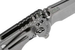 Rick Hinderer XM18 3,5” Spearpoint CPM 20CV Stonewash, Black G10, Navaja -Navaja Tienda HRK XM18 35 SP B 06 rick hinderer knives