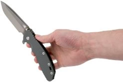 Rick Hinderer XM-24 4 Gen6 Spanto Black 20CV, Dark Grey G10 Navaja" -Navaja Tienda HRK XM24 4 SPA DG 08 rick hinderer knives