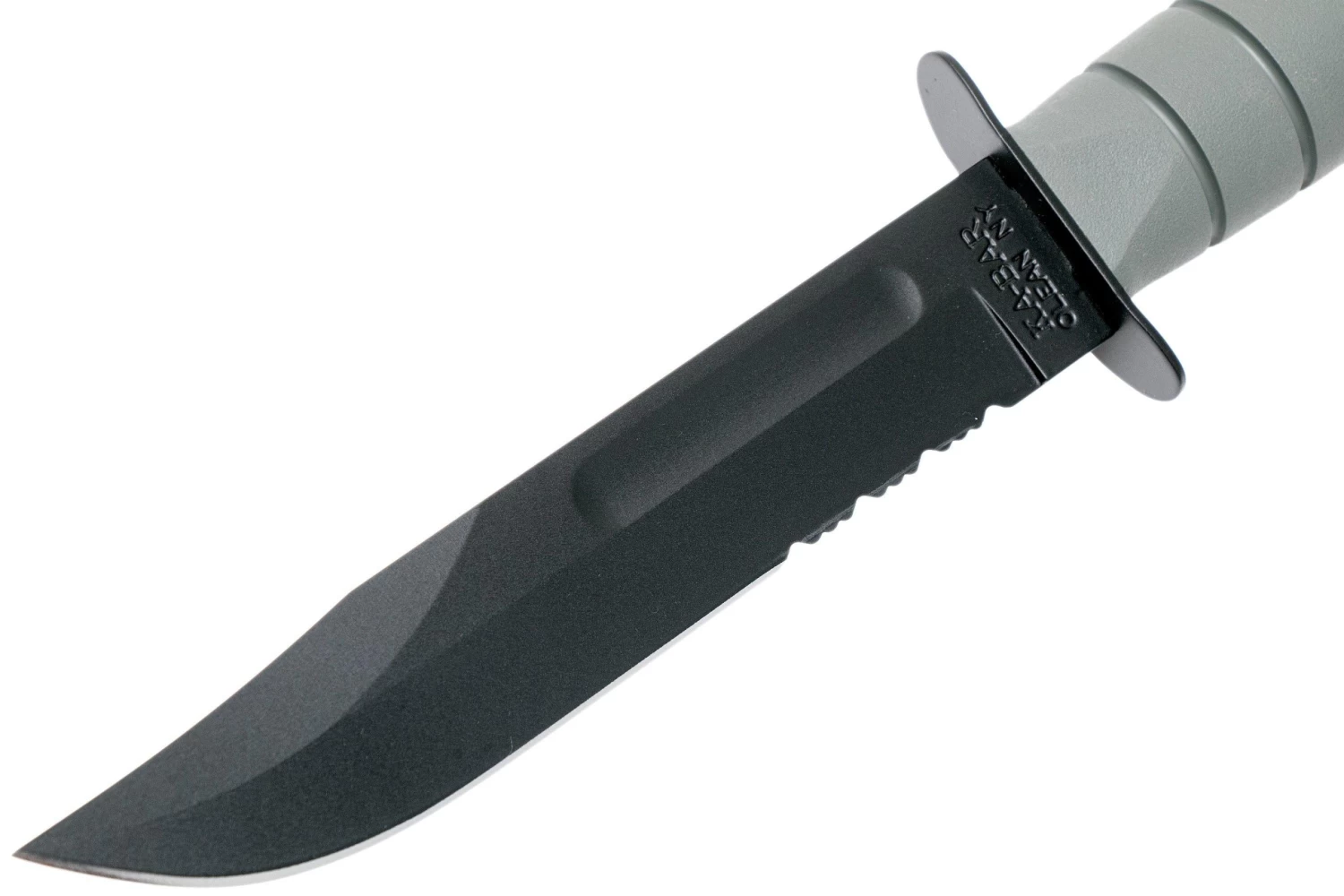 KA-BAR 5012 Foliage Green, Borde Dentado, Kraton, Plástico Funda 3 KA-BAR 5012 Foliage Green, Borde Dentado, Kraton, Plástico Funda - Imagen 3