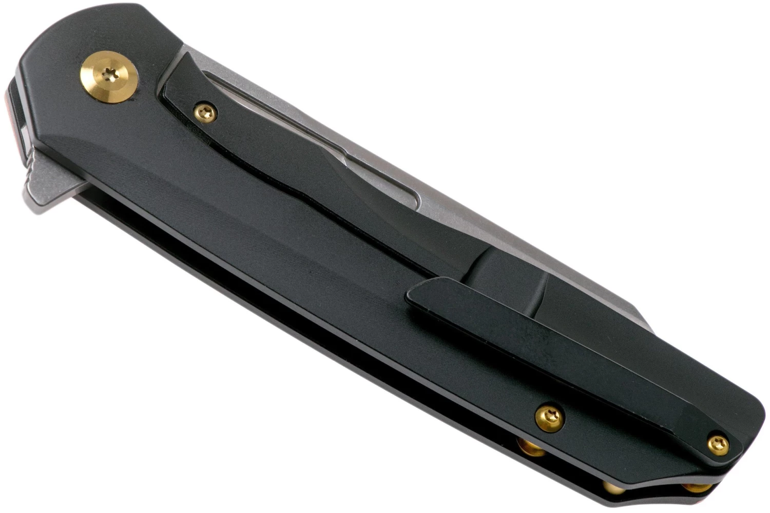 Kansept Shard K1006A7 Black Titanium, Copper Inlay Navaja, Kim Ning Design 4 Kansept Shard K1006A7 Black Titanium, Copper Inlay Navaja, Kim Ning Design - Imagen 4