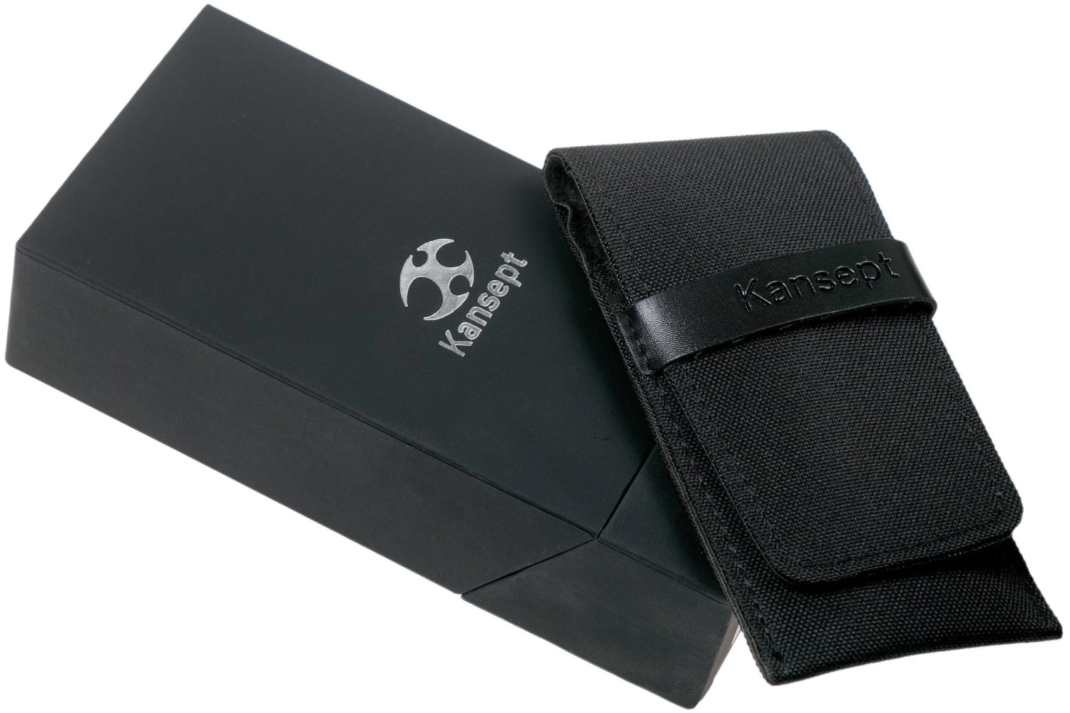 Kansept Shard K1006A7 Black Titanium, Copper Inlay Navaja, Kim Ning Design 8 Kansept Shard K1006A7 Black Titanium, Copper Inlay Navaja, Kim Ning Design - Imagen 8